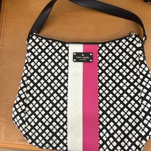 Kate Spade patterned shoulder bag
